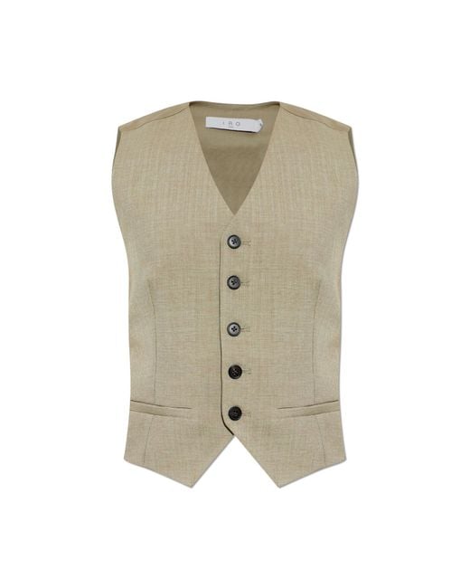 IRO Green "Sonnie" Vest