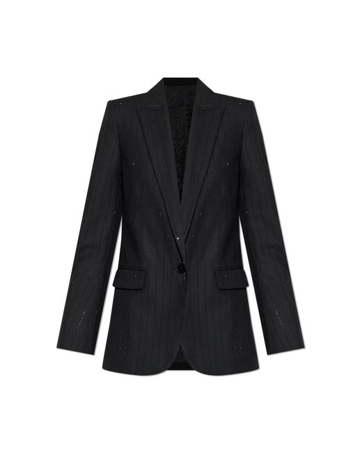 Zadig & Voltaire Black Blazer "Valse"