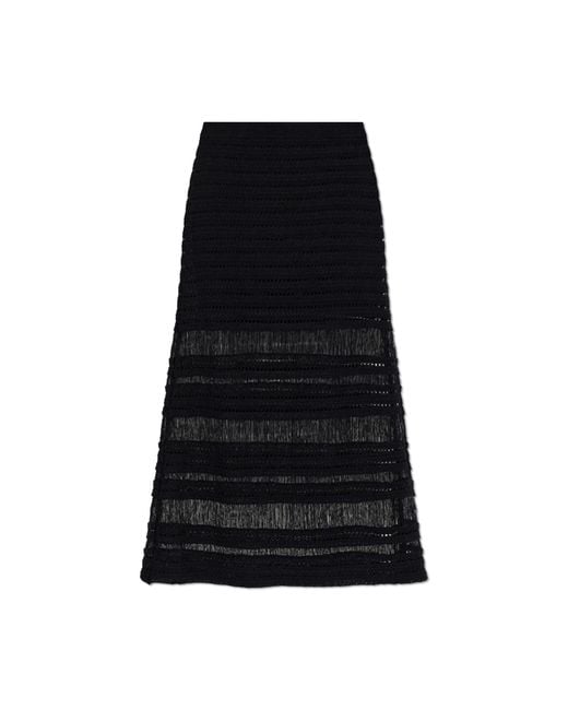 Rag & Bone Black 'Britt' Skirt