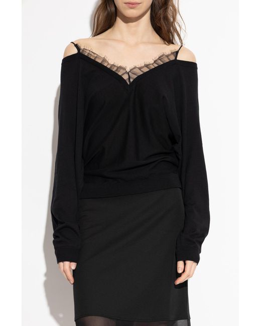 IRO Black Sweater "Aubepine"
