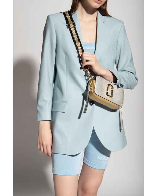 Marc Jacobs The Logo Webbing Strap Slim in Black Lyst UK