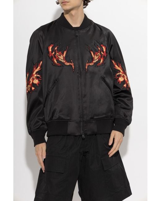Y-3 Black 'Bomber' Jacket for men