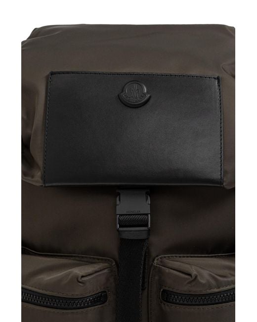 Moncler Black 'Kenton' Backpack for men
