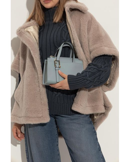 Furla Blue Handbag 'Nuvola Small'