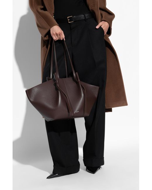 Yuzefi Brown "Mochi Large" Shopper Bag