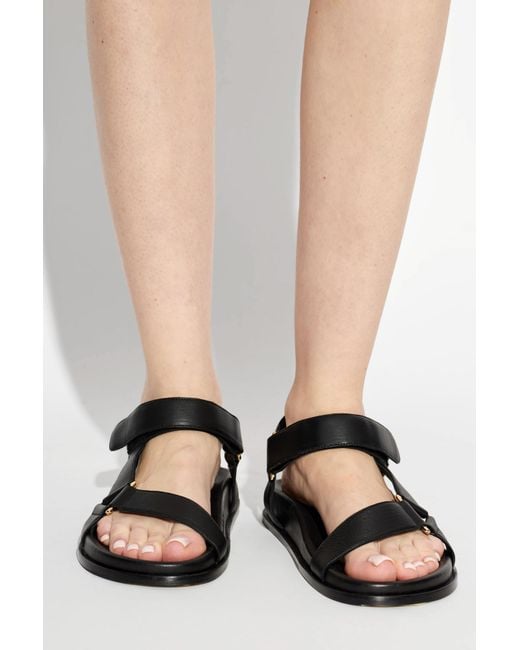 Anine Bing Black 'Jess' Sandals