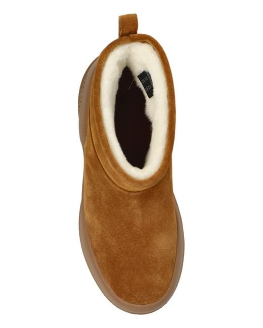 Moon Boot Natural 'Mezzaluna Mid' Snow Boots