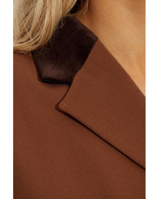 Marni Brown Wool Blazer
