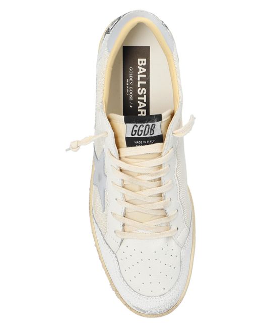 Golden Goose Deluxe Brand White ‘Ball Star’ Sneakers for men