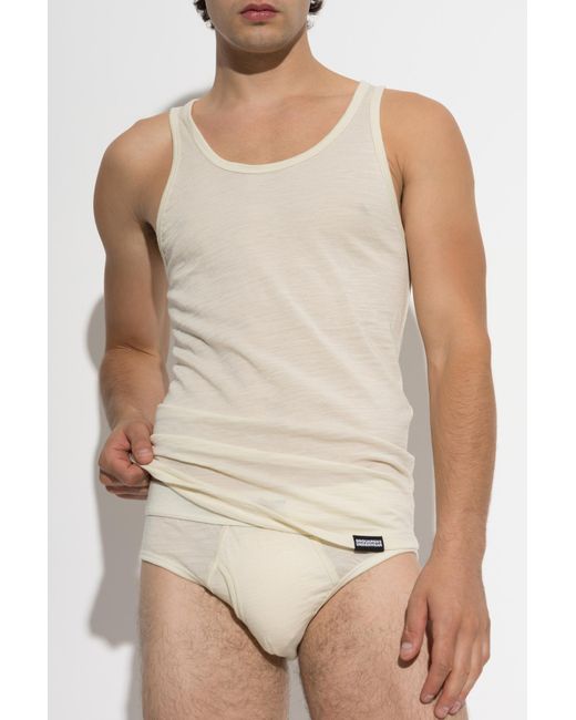 DSquared² White Wool Lingerie Top for men