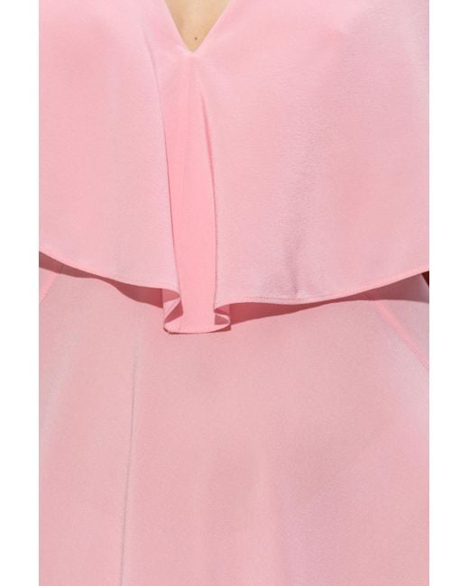 Stella McCartney Pink Silk Dress