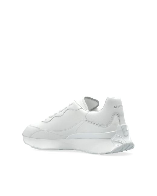Alexander McQueen Black Sports Shoes With Logo for men