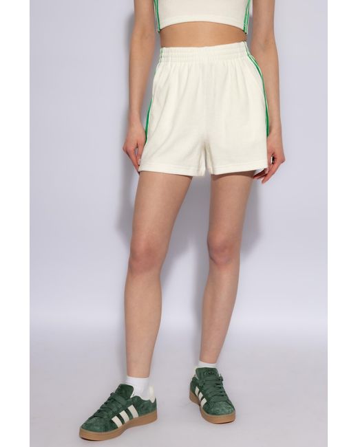 Adidas Originals Natural Shorts With Logo