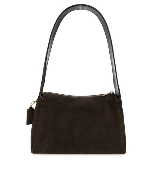 COACH Black Shoulder Bag "Lola"