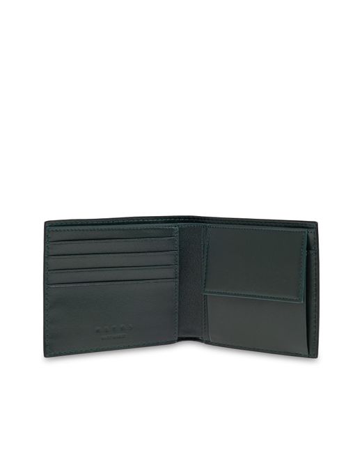 Marni Black Foldable Wallet With Logo for men