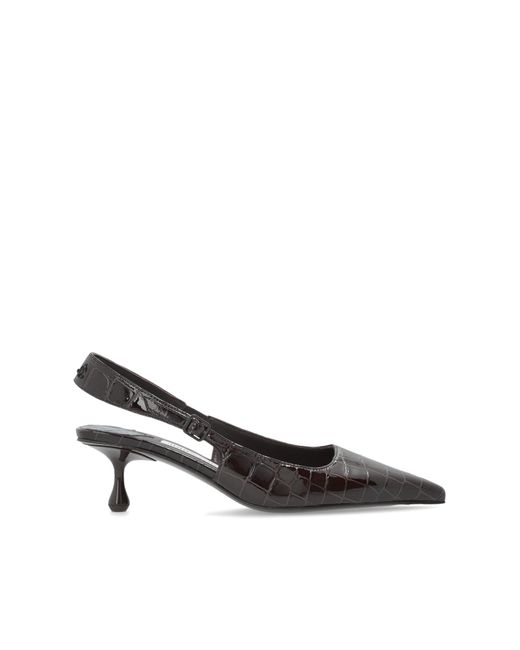 Jimmy Choo White Heeled Shoes "Amel"