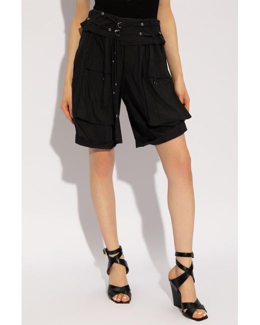 Isabel Marant Black ‘Heidi’ Shorts