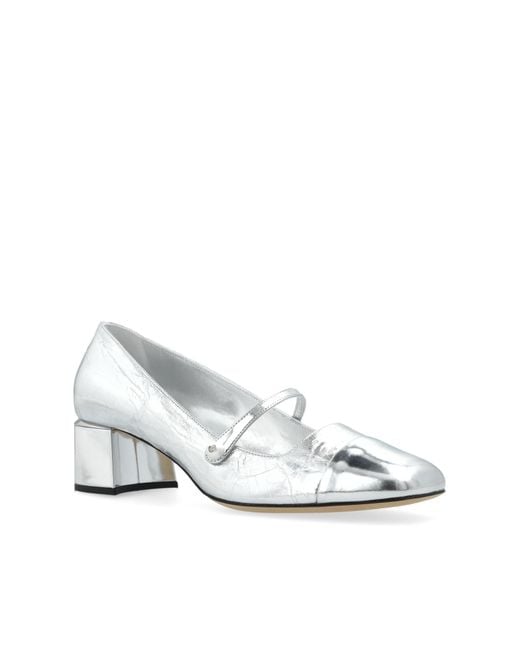 Jimmy Choo White Heeled Shoes Elisa