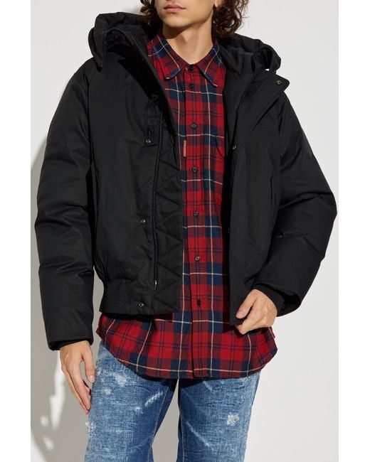 DSquared² Black Insulated Jacket for men