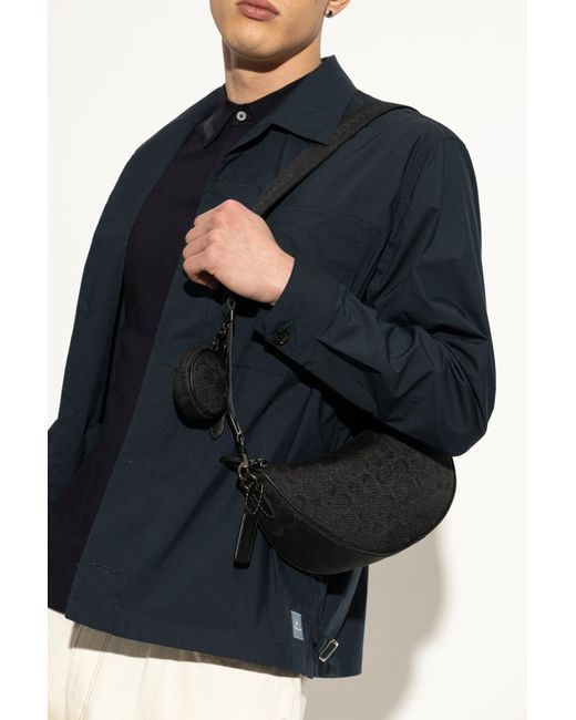 COACH Black Shoulder Bag for men
