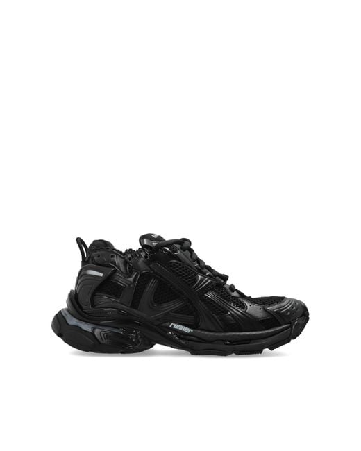 Balenciaga Black “Runner” Sports Shoes for men