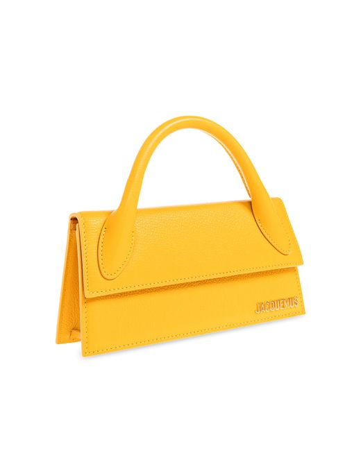 Jacquemus Yellow 'le Chiquito Long' Shoulder Bag,