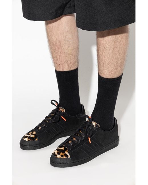 Adidas Originals Black 'Jabbar Half Shell Og' Sports Shoes