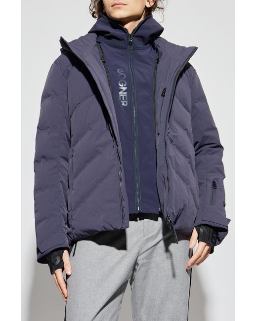 Bogner Blue Jervis' Puffer Ski Jacket for men