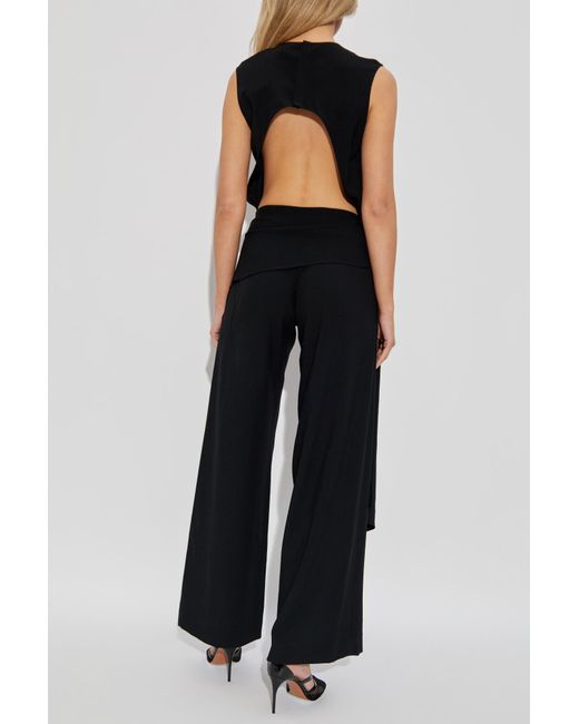 Alaïa Black Backless Jumpsuit