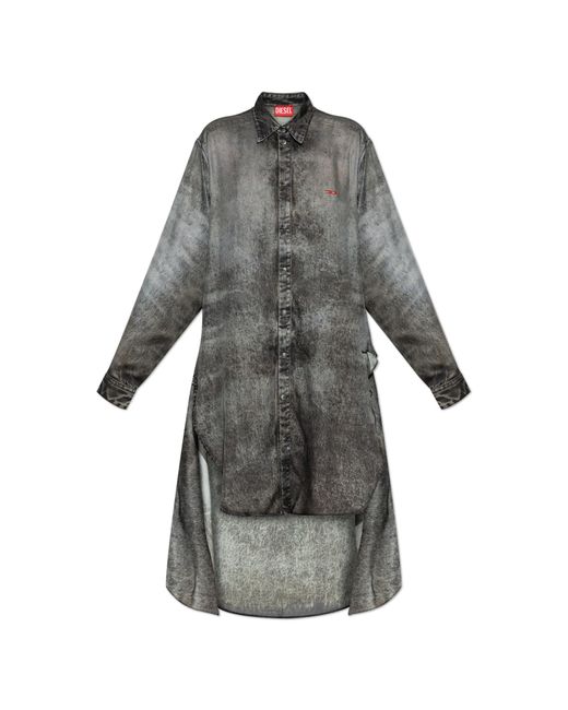 DIESEL Gray Dress 'D-Iletta'