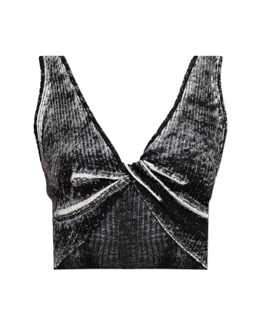 DIESEL Black Top 'M-Lilas'