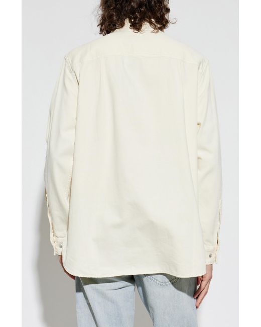 Rag & Bone Blue Polo With Pocket for men
