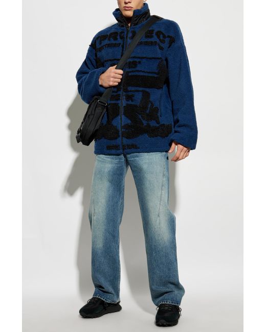 Y. Project Blue Fleece Jacket for men