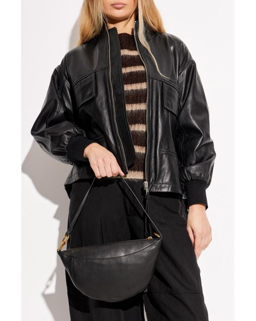 AllSaints Black Shoulder Bag 'Luna Micro'