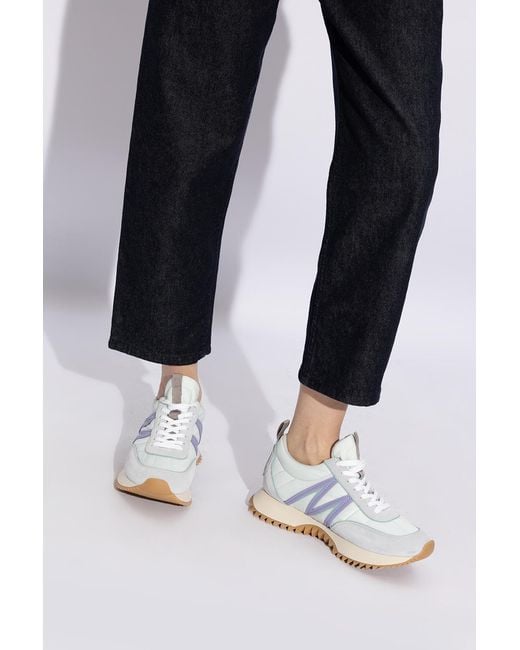 Moncler White 'Pacey' Sneakers