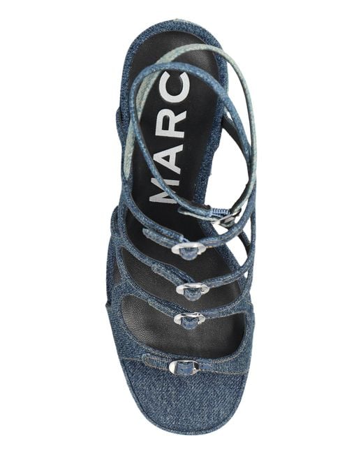 Marc Jacobs Blue Kiki Platform Sandals