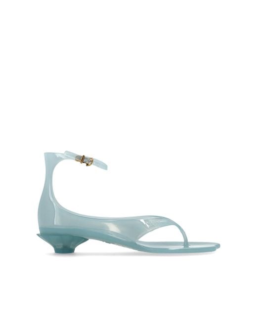 Chloé Blue 'Jelly' Heeled Sandals