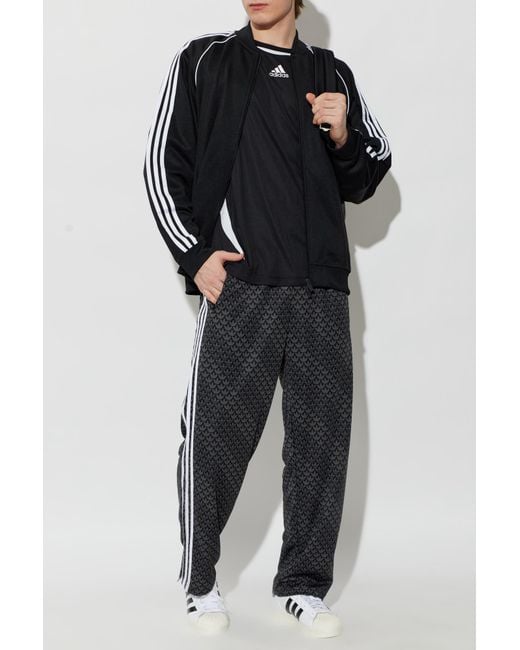 Adidas Originals Black T-Shirt With Logo for men