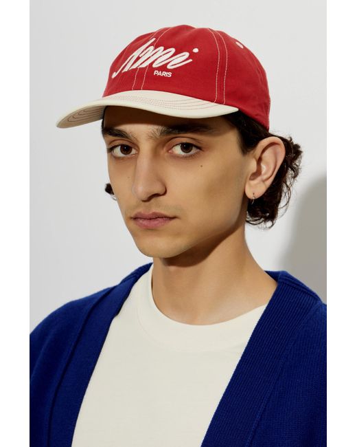 AMI Black Cap With Logo