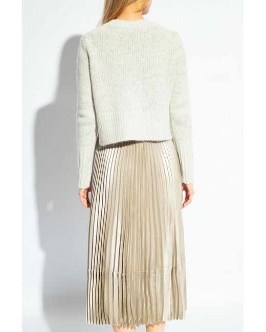 AllSaints Natural ‘Silvi’ Dress & Sweater Set