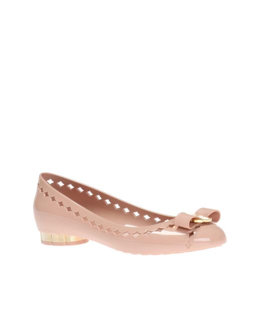ferragamo jelly flats sale