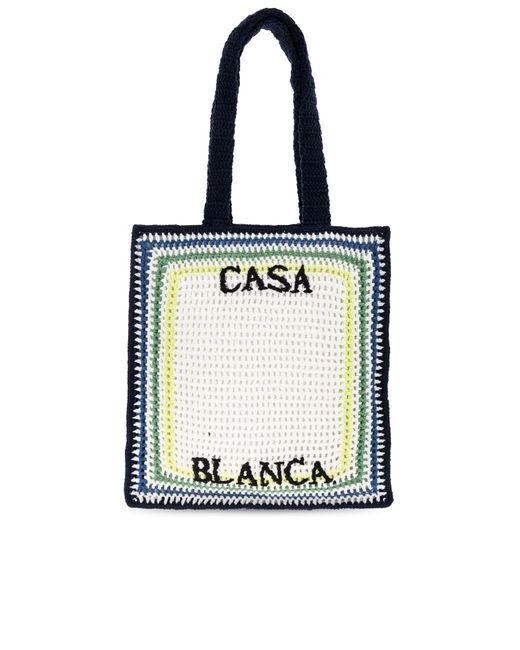 Casablanca Black Shopper Type Bag