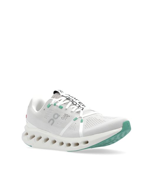 On Shoes White Running Shoes 'cloudsurfer', for men