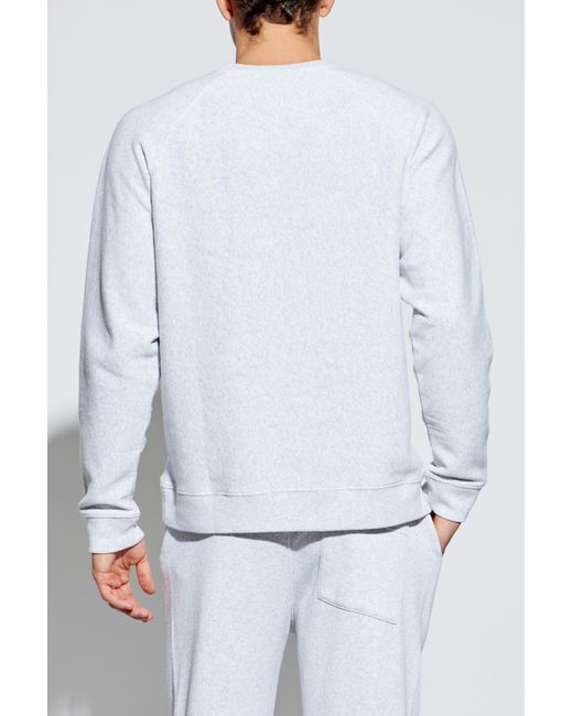 Sporty & Rich Blue Sweatshirt With Print