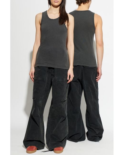 Entire studios Black Spaghetti Strap Top