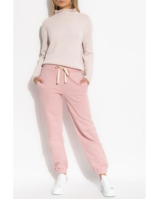 Jil Sander Pink Sweatpants