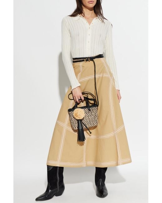 Ulla Johnson White Cardigan "Lottie"
