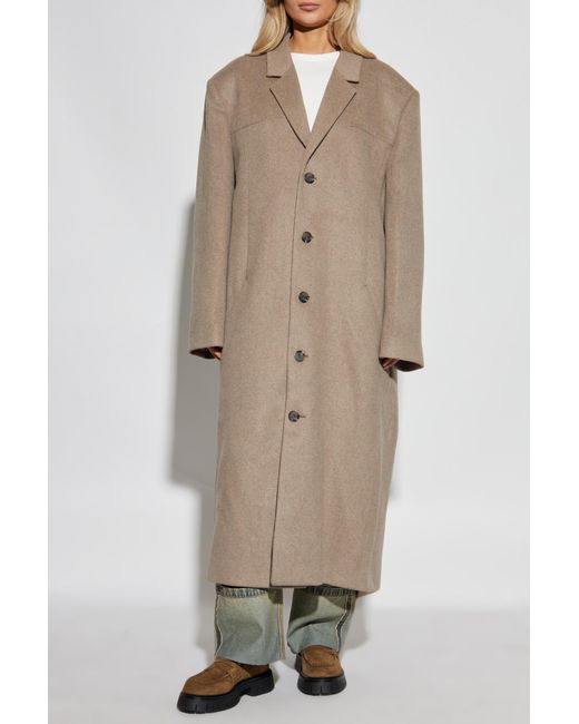 Entire studios Natural Wool Coat