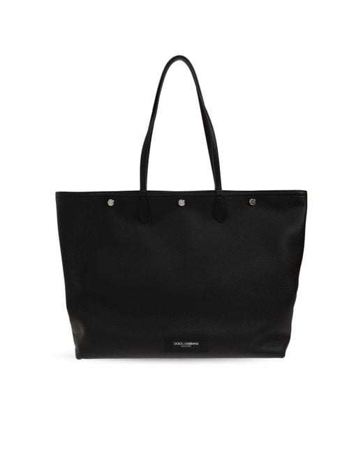 Dolce & Gabbana Black Essenza Bag for men