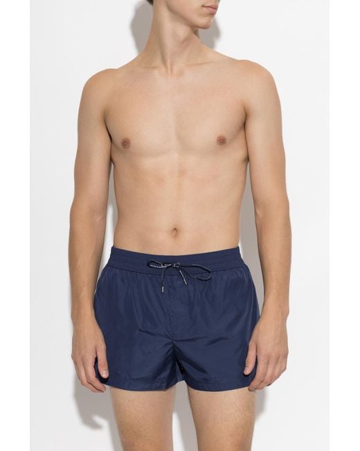 Dolce & Gabbana Blue Swim Shorts for men